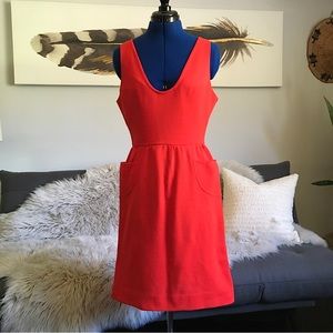 VTG 🌹 Graff of California Red jumper dress